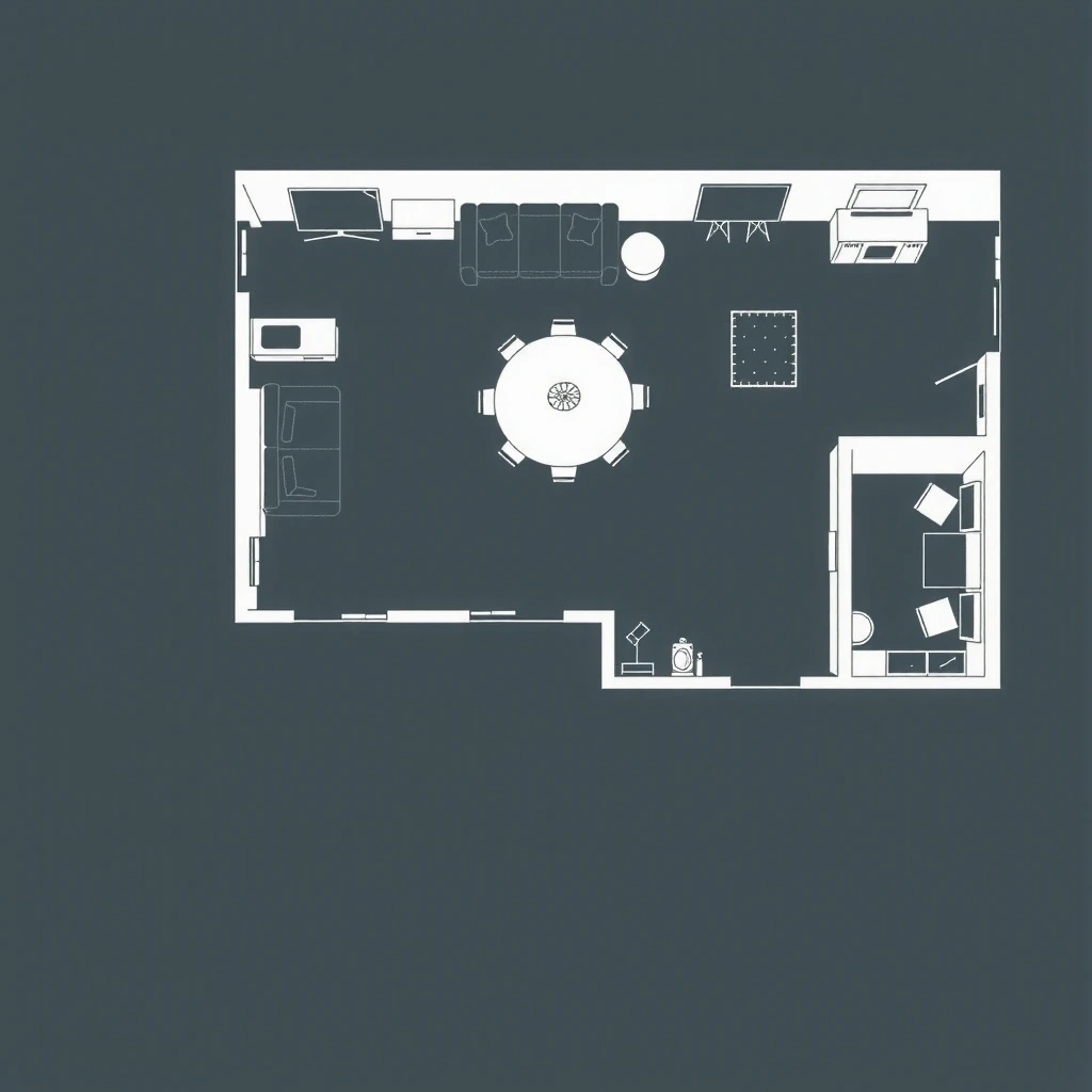 Floor Plan Illustration