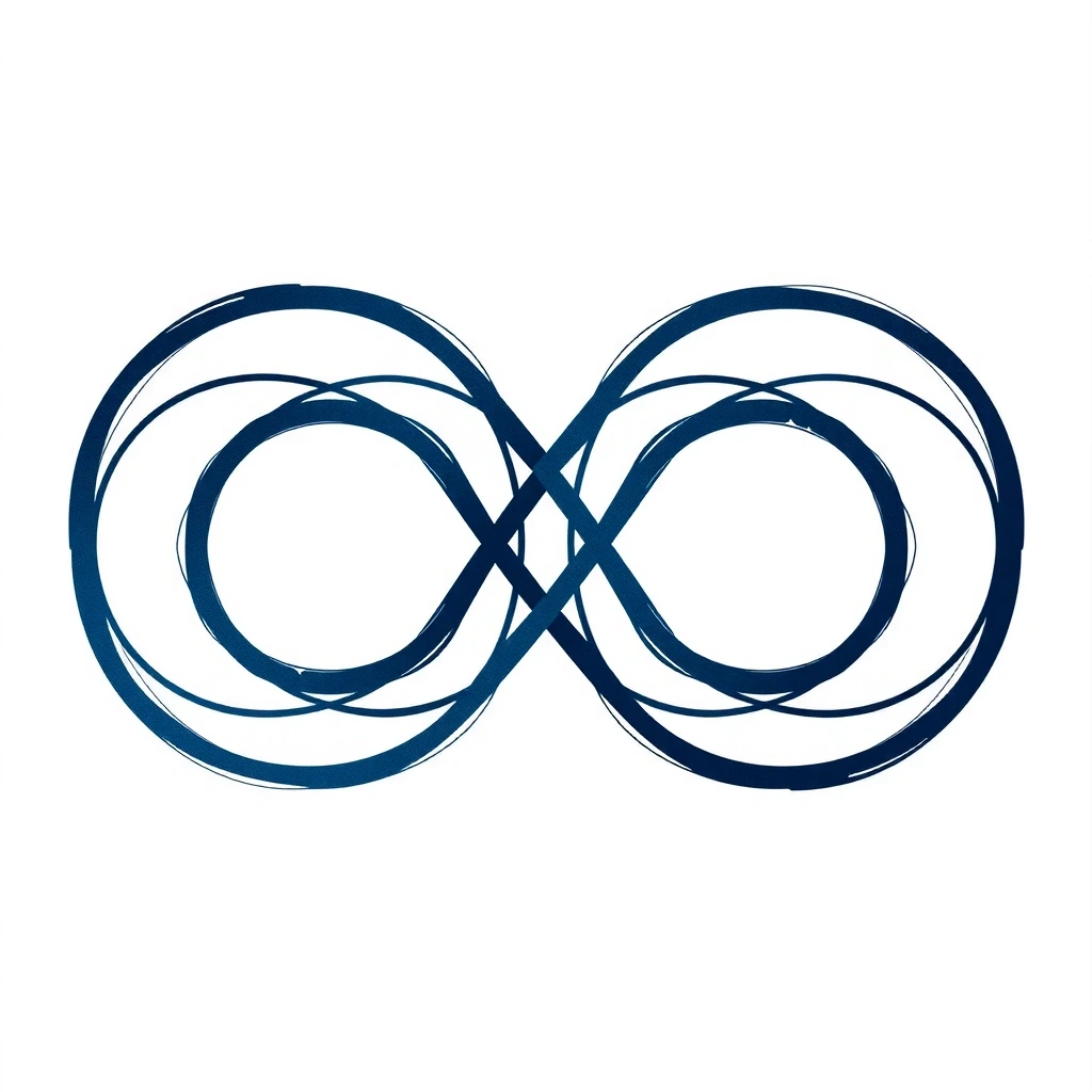 Abstract representation of data privacy and secure loops